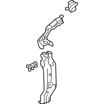 Lexus 53203-50903 Support Sub-Assy, Radiator