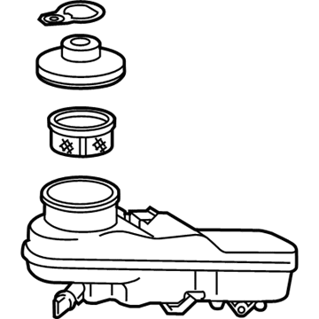 Toyota 47220-21050 Reservoir Assembly