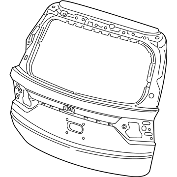 Honda 68100-THR-A11ZZ Tailgate