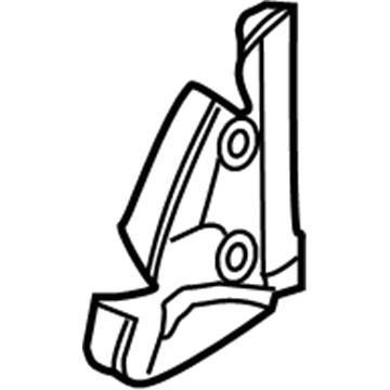 BMW 51-33-7-199-589 Seal, Inner Left Mirror Triangle