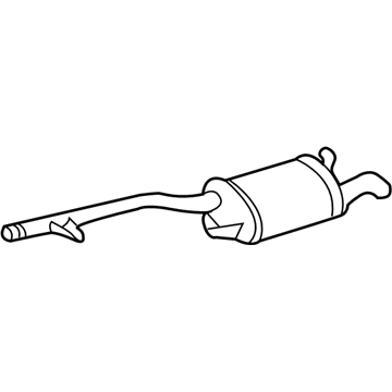 Lexus 17440-50902 Exhaust Tail Pipe Assembly