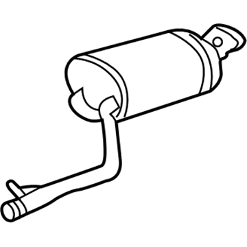 Lexus 17430-50902 Exhaust Tail Pipe Assembly