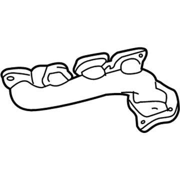 Lexus 17105-50160 Exhaust Manifold Sub-Assembly, Left