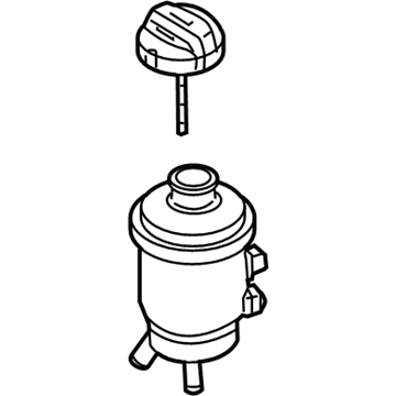 Hyundai 57150-3M000 Reservoir Assembly-Power Steering