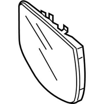Acura 76203-TY2-A01 Set R, Mirror Sub Ass