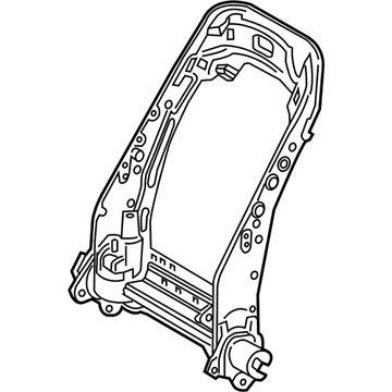 Toyota 71014-06460 Seat Back Frame