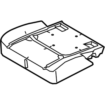 Ford CE9Z-7463840-A Seat Cushion Pad
