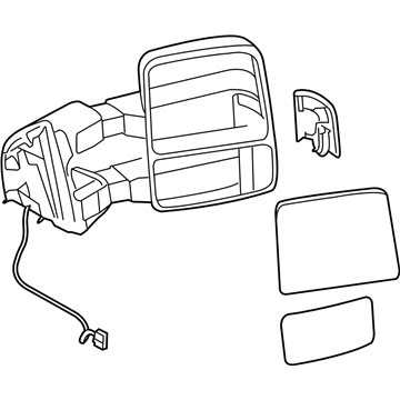 Ford 9C3Z-17683-BA Mirror