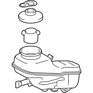 Toyota 47220-12250 Reservoir Assembly