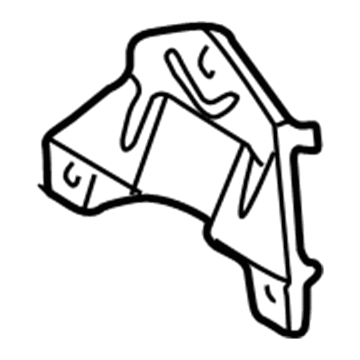 BMW 51-24-8-238-467 Trunk Lid Lock Bracket