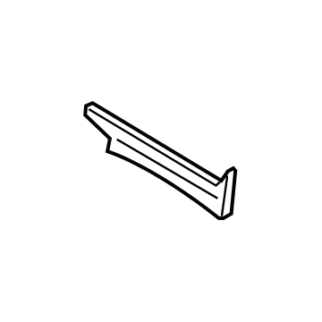 Infiniti 85221-1LA0A Bracket - Rear Bumper Side, LH