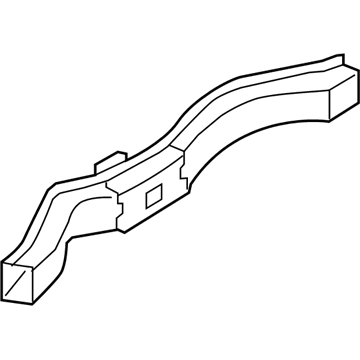 Nissan 510C1-1LA0A Member Assy-Cross, Rear End