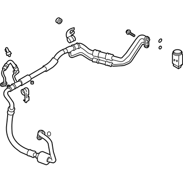 Kia 97775K0020 Suction Tube Assembly