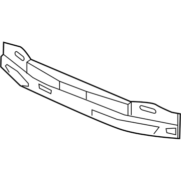 Honda 71170-TR3-A50 Absorber, FR. Bumper