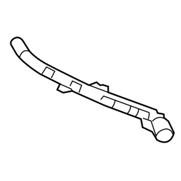 Honda 71140-TR0-A00 Beam, R. FR. Bumper (Upper)