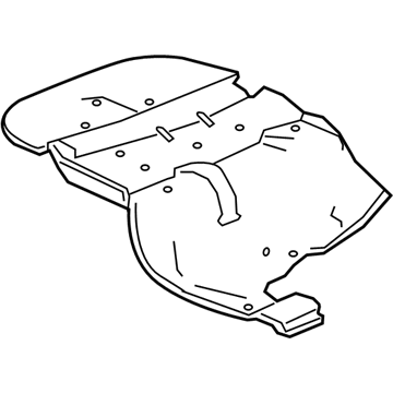 Acura 17519-TZ5-A00 Protector, Fuel Tank