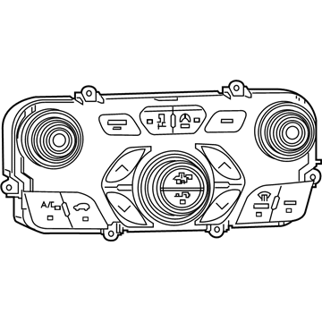 Mopar 68275367AE Stack-Vehicle Feature Controls