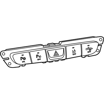 Mopar 68143781AC Switch-Instrument Panel