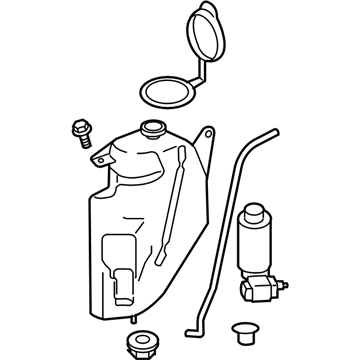 GM 22697207 Washer Reservoir