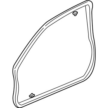 Acura 72310-S6M-003 Weatherstrip, Right Front Door