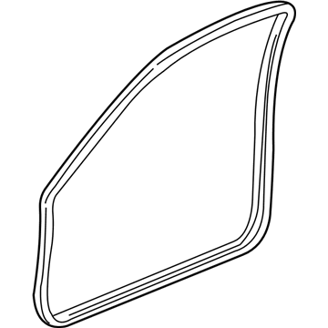 Acura 72355-S6M-013 Seal, Left Front Door Opening