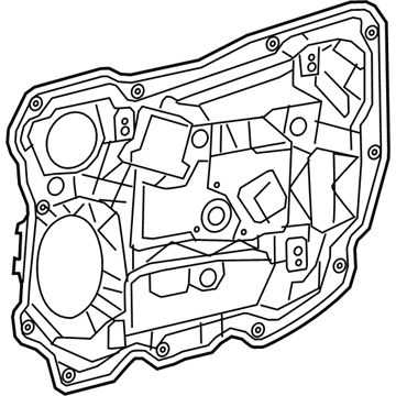 Mopar 68314740AA Panel-Carrier Plate