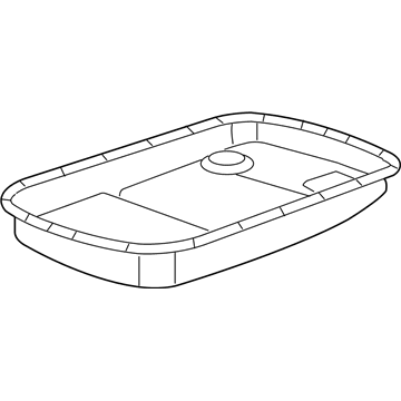 GM 96043180 Transmission Pan