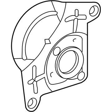 Ford 2L1Z-2K004-AA Splash Shield