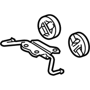 Lexus 17509-50030 Support, Exhaust Pipe No.4