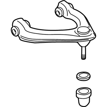 Honda 51460-S10-020 Arm Assembly, Left Front (Upper)