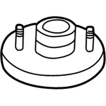 Honda 51675-S10-004 Base, Damper Mount