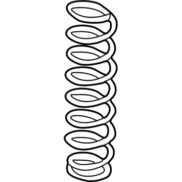 Honda 51401-S10-A22 Spring, Front