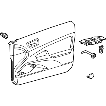 Toyota 67620-21271-B3 Door Trim Panel