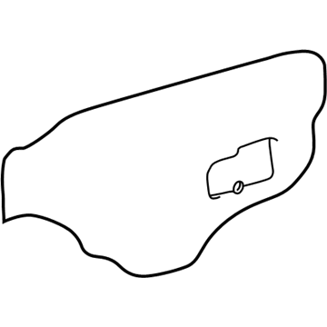 Kia 8239138110 Seal-Front Door Trim, LH