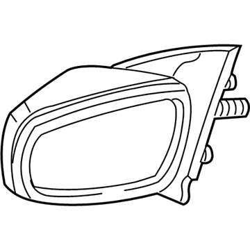 GM 10316956 Mirror, Outside Rear View