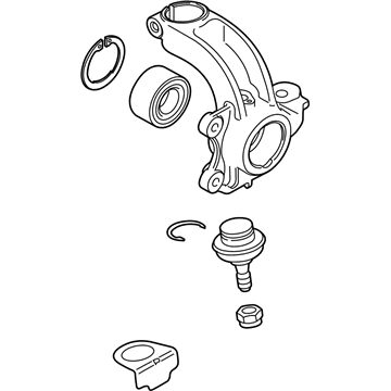 Ford 5T1Z-3K186-B Knuckle