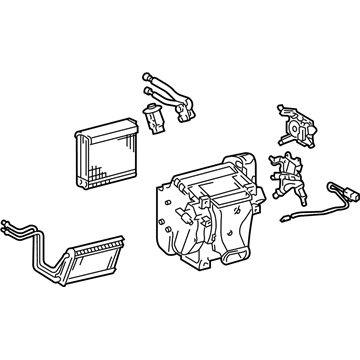 Toyota 87050-35060 Evaporator Assembly