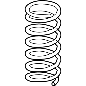 Honda 52441-TE0-A02 Spring, Rear