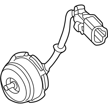 Honda 38616-PCA-004 Motor, Cooling Fan