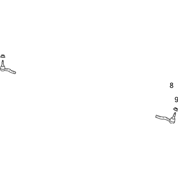 GM 92286152 Outer Tie Rod