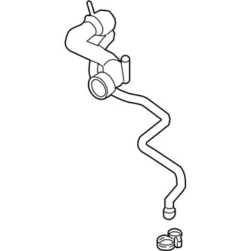 BMW 17-12-7-595-252 Radiator Hose