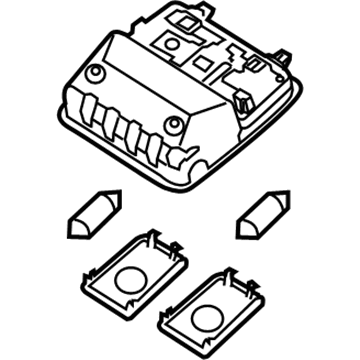 Kia 92800A7000WK Lamp Assembly-OVERHEADEAD Console