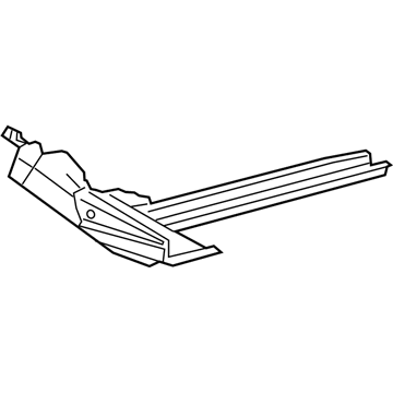 Toyota 57017-06140 Rail Reinforcement
