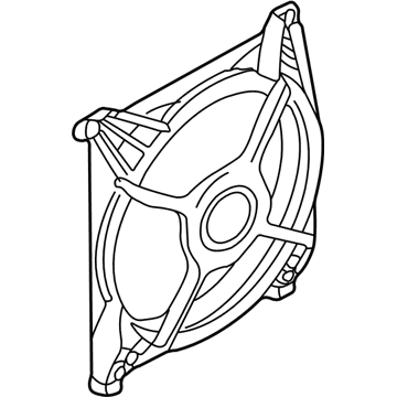Hyundai 25350-38000 SHROUD-Radiator