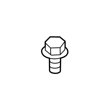 BMW 07-12-9-908-653 Hexagon Screw, Self-Tapping