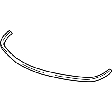 Acura 74442-SL0-003 Weatherstrip, Rear Hatch (Lower)