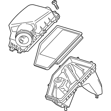 GM 84588870 Air Cleaner Assembly