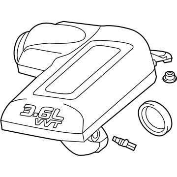 Mopar 68089052AD RESONATOR-Air Cleaner