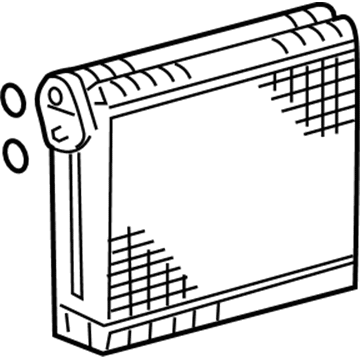 Toyota 88501-0C072 Evaporator Core