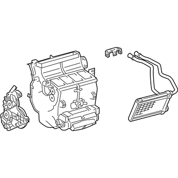 Toyota 87050-0C100 Evaporator Case